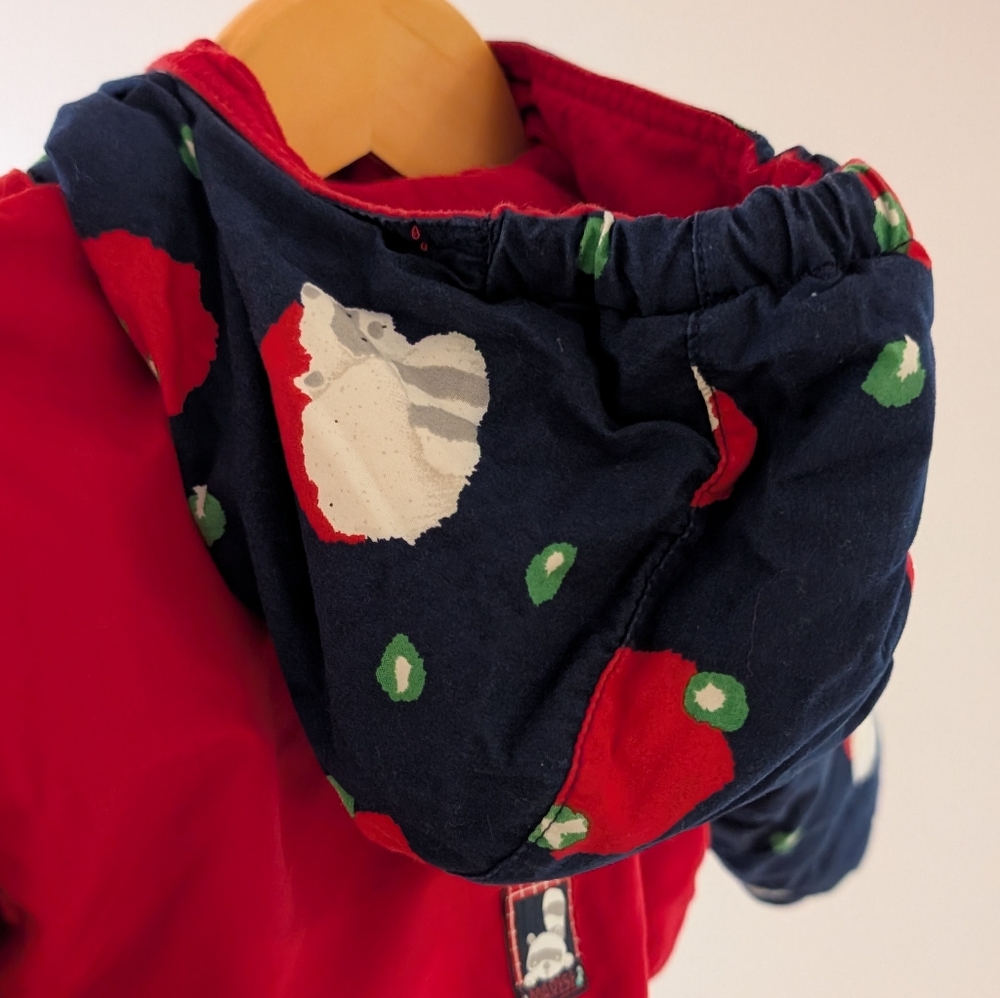 Vintage 90s Marèse Baby Snowsuit 12M | Winter Bunting + Booties - Picture 9 of 10